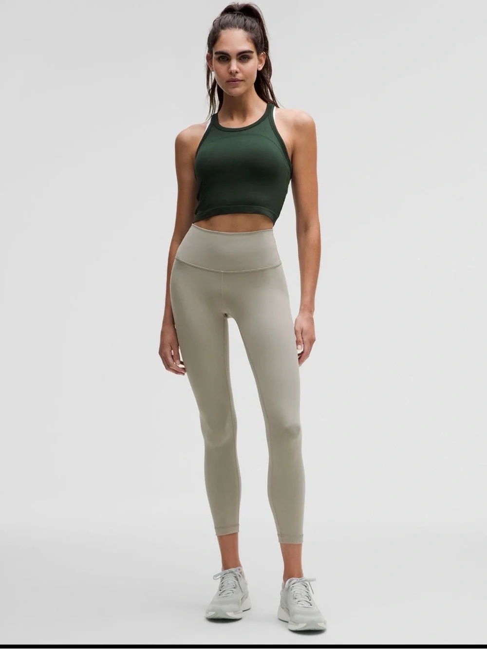 Lululemon  Swiftly Tech Cropped Racerback Tank